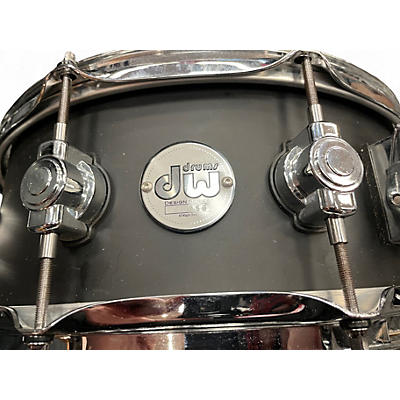 Used DW 14X5.5 Design Series Snare Black Drum