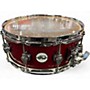 Used DW 14X5.5 Design Series Snare Trans Red Drum Trans Red 211