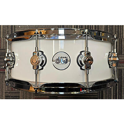 DW Used DW 14X5.5 Dw Design Drum White