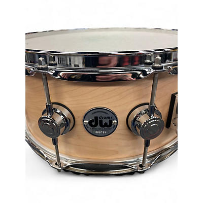 Used DW 14X6 Collector's Series Satin Specialty Snare Natural Drum