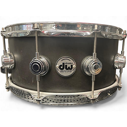 Used DW 14X6 Collector's Series Snare Satin Black Drum Satin Black 212