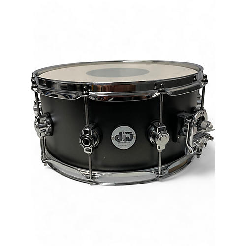 Used DW 14X6 Design Series Snare Satin Sage Metallic Drum Satin Sage Metallic 212