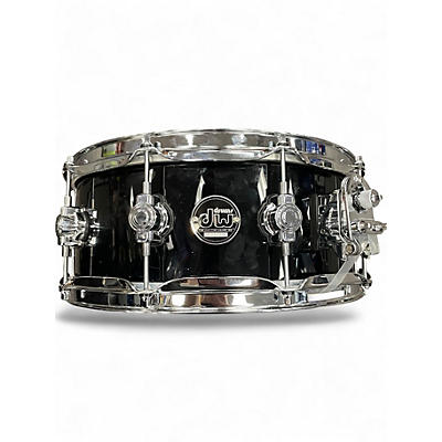 Used DW 14X6 Performance Series Snare Black Mirra Drum