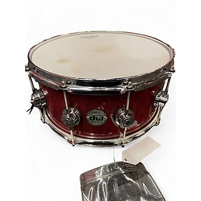 Used DW 14X6.5 COLLECTORS PURPLE HEARTWOOD Drum