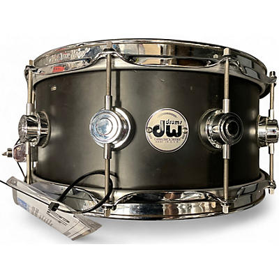 DW Used DW 14X6.5 Collectors Maple Standard Drum Black