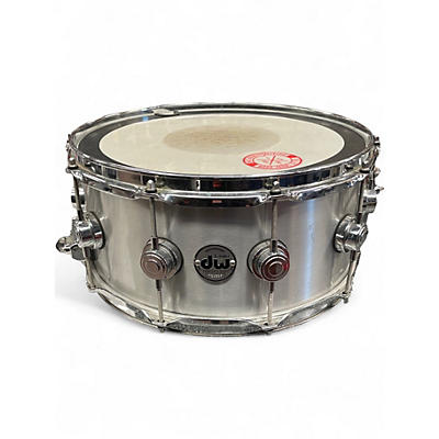 Used DW 14X6.5 Collector's Series Aluminum Snare Aluminum Drum