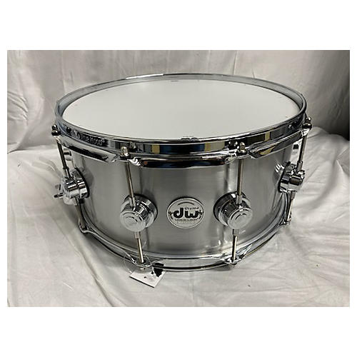 DW Used DW 14X6.5 Collector's Series Aluminum Snare Drum Aluminum Aluminum 213