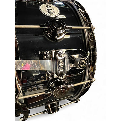 Used DW 14X6.5 Collector's Series Maple Snare GLOSS BLACK 333 Drum