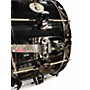 Used DW 14X6.5 Collector's Series Maple Snare GLOSS BLACK 333 Drum GLOSS BLACK 333 213