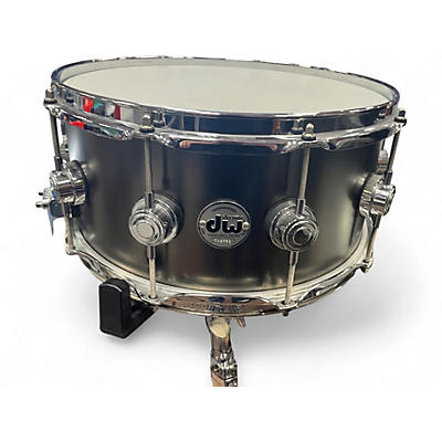 Used DW 14X6.5 Collector's Series Snare BLACK NICKEL OVER BRASS Drum