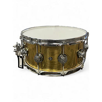 Used DW 14X6.5 Collector's Series Snare Brass Drum