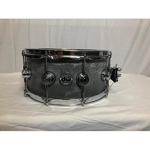 DW Used DW 14X6.5 Concrete Snare Drum Concrete Concrete 213