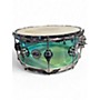 Used DW 14X6.5 Design Series Acrylic Snare Blue Drum Blue 213