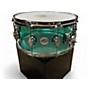 Used DW 14X6.5 Design Series Acrylic Snare SEA GLASS Drum SEA GLASS 213