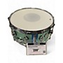 Used DW 14X6.5 Design Series Acrylic Snare Sea Glass Drum Sea Glass 213