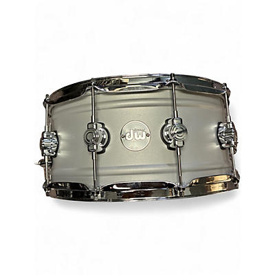 Used DW 14X6.5 Design Series Snare ALUMINUM Drum