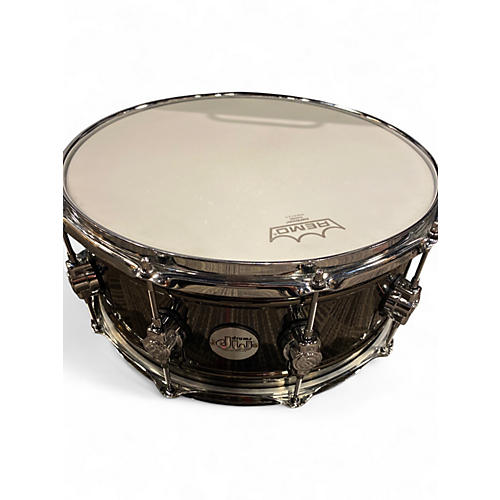 Used DW 14X6.5 Design Series Snare Black Nickel Drum Black Nickel 213