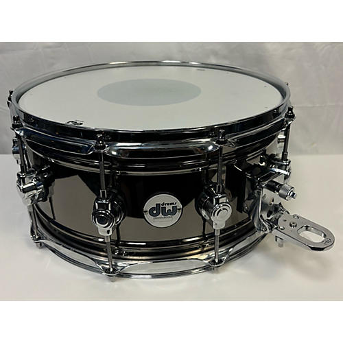 DW Used DW 14X6.5 Design Series Snare Drum Chrome Chrome 213