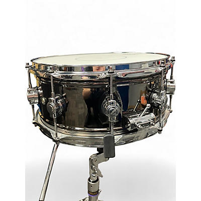 Used DW 14X6.5 Design Series Snare Metallic Black Drum