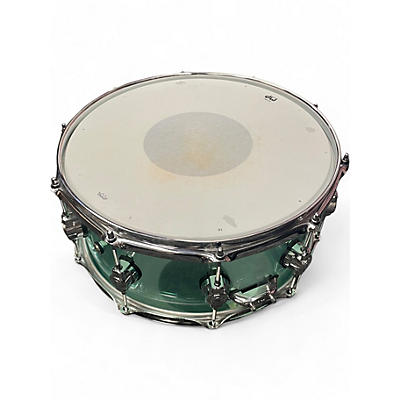 Used DW 14X6.5 Design Series Snare Sea Glass Drum