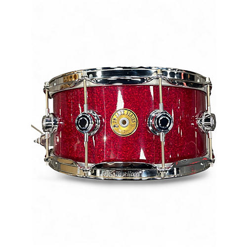 Used DW 14X6.5 Jazz Series Finish Ply Snare Ruby Glass Drum Ruby Glass 213