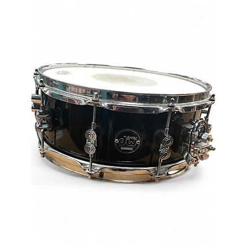 Used DW 14X6.5 Performance Series Snare Black Mirra Drum Black Mirra 213