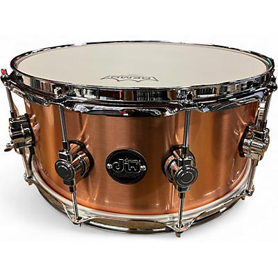 Used DW 14X6.5 Performance Series Snare Copper Drum