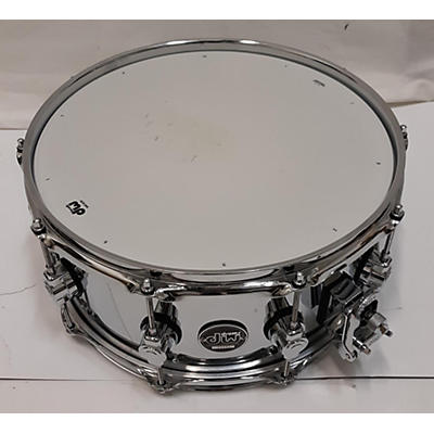 DW Used DW 14X6.5 Performance Series Steel Snare Drum Steel