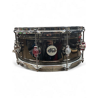 Used DW 14X7 Design Series Snare Black Drum