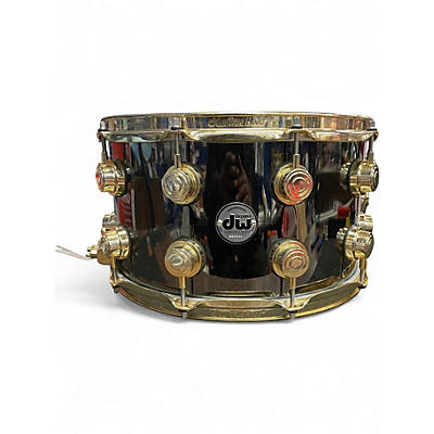 Used DW 14X8 Collector's Series Snare Black Nickel over Brass Drum
