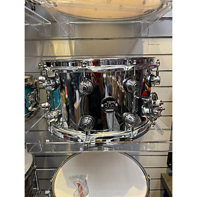 DW Used DW 14X8 Performance Series Snare Drum Chrome Silver