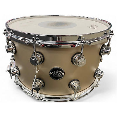 DW Used DW 14X8 Performance Series Snare gold mist Drum