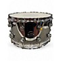Used DW 14X8 Performance Series Steel Snare Metallic Silver Drum Metallic Silver 216