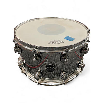 Used DW 14X8 Performance Series Steel Snare Silver Drum