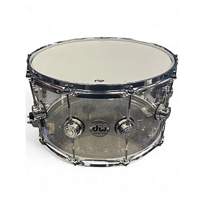 Used DW 14in ANNIVERSARY ACRYLIC Clear Drum