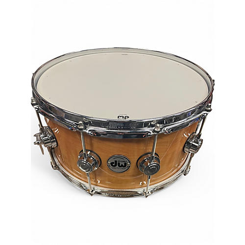 Used DW 14in COLLECTORS EXOTIC STANDARD Natural Drum Natural 33