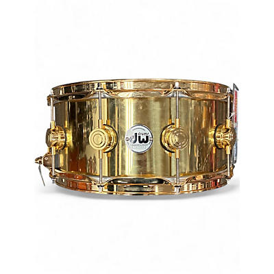 Used DW 14in COLLECTORS SERIES BELL BRASS Gold Drum