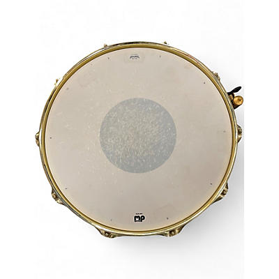 Used DW 14in Collector's Edge Maple/Brass Natural Drum