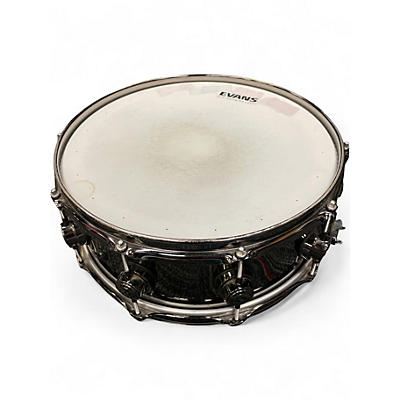 Used DW 14in Collector's Series Snare Nickel Over Brass Black Drum