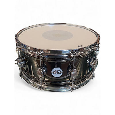 Used DW 14in Design Series Black Nickel Over Brass NICKEL Drum