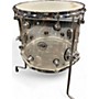 Used DW 14in Design Series Floor Tom Clear Drum Clear 33