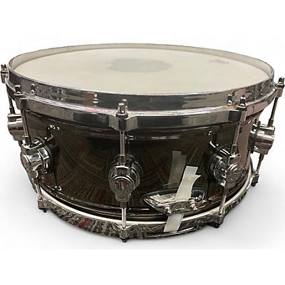 Used DW 14in Design Series Snare Black Drum