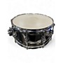 Used DW 14in Design Series Snare Black Drum Black 33