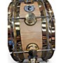 Used DW 14in collectors edge snare drum natural satin oil w/gold hdw Natural Drum Natural 33