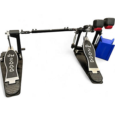 Used DW 2000 Series Double Double Bass Drum Pedal
