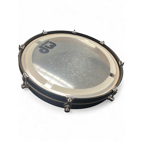 Used DW 20in Design Series Pancake Drum Flat Black Drum Flat Black 40