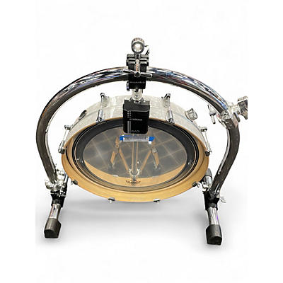 Used DW 20in PANCAKE KICK DRUM Pearl White Drum