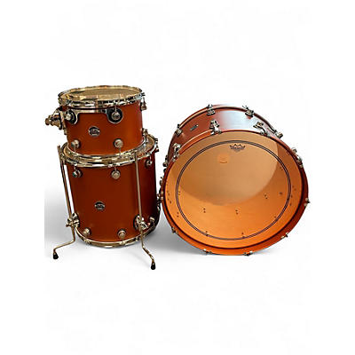 Used DW 3 Piece 3 PC PERFORMANCE AMERICAN RUST Drum Kit
