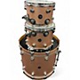 Used DW 3 Piece COLLECTORS KIT CHAMPAGNE SPARKLE Drum Kit CHAMPAGNE SPARKLE