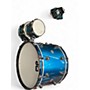 Used DW 3 Piece Collector's Series Anodized Blue Drum Kit Anodized Blue